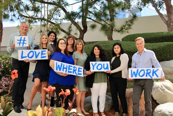 Cerna Home Care team celebration