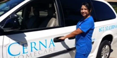Cerna transportation van